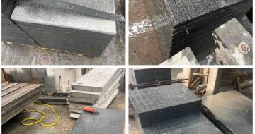 随州 芝麻黑地铺石材