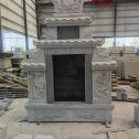 随州 芝麻灰高档墓碑、土墓，一套也支持定做