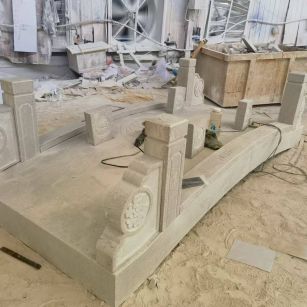 随州 芝麻灰火烧面石桥-拼装