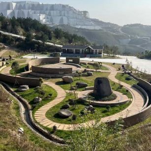 随州仿古石铺装整体效果