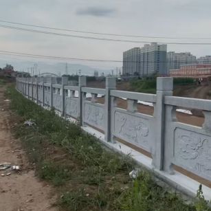 随州 石材河道栏杆