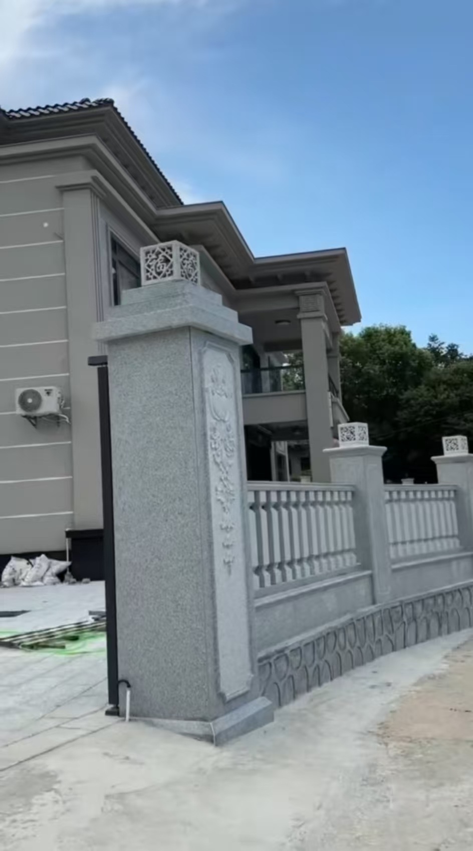 随州 芝麻白别墅围墙栏杆，私人订制