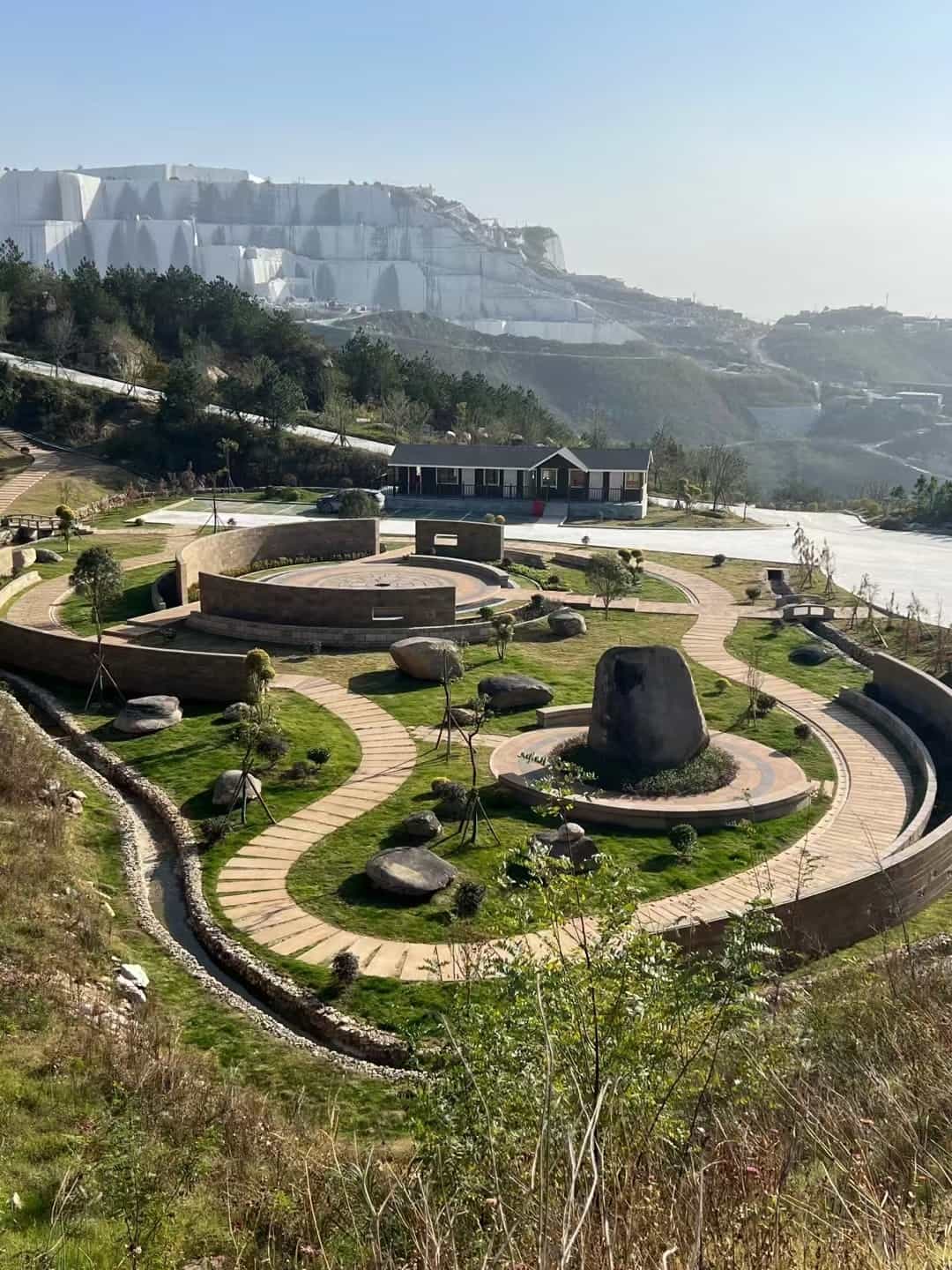 随州仿古石铺装整体效果
