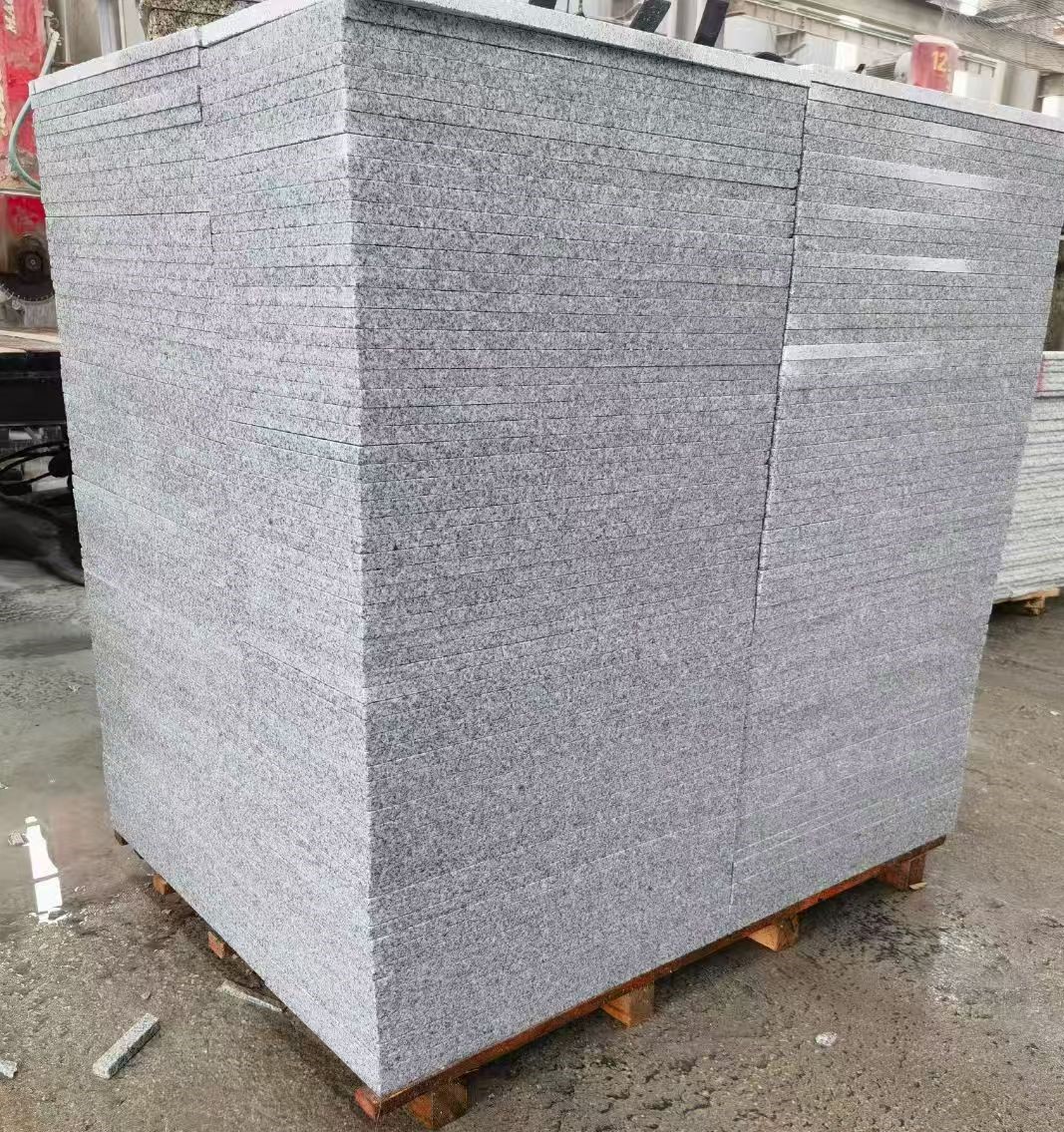 随州 火烧面地铺石，街道广场园林市政工程板，1.8~5.0厚均有现货