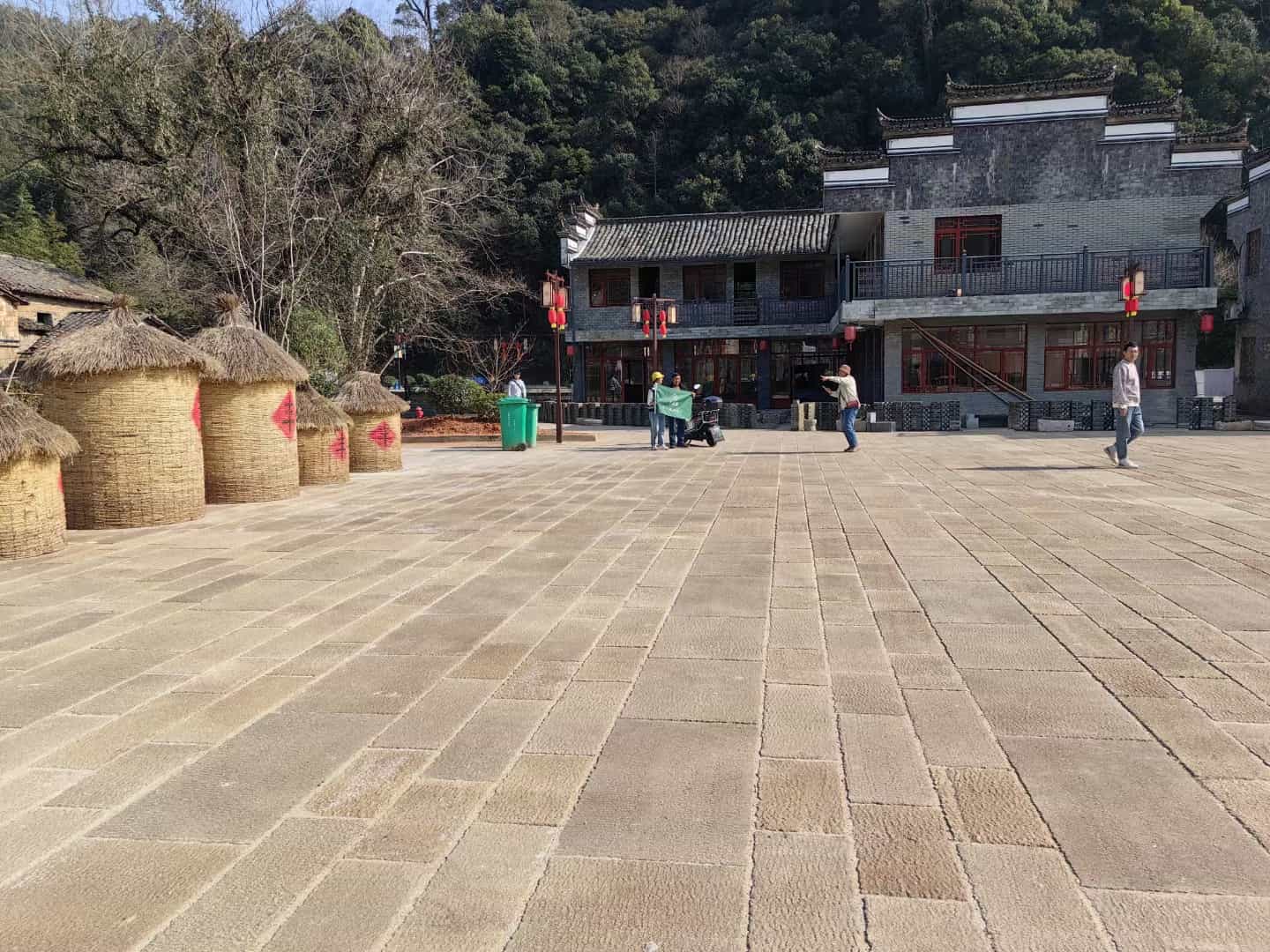 随州仿古石铺装效果