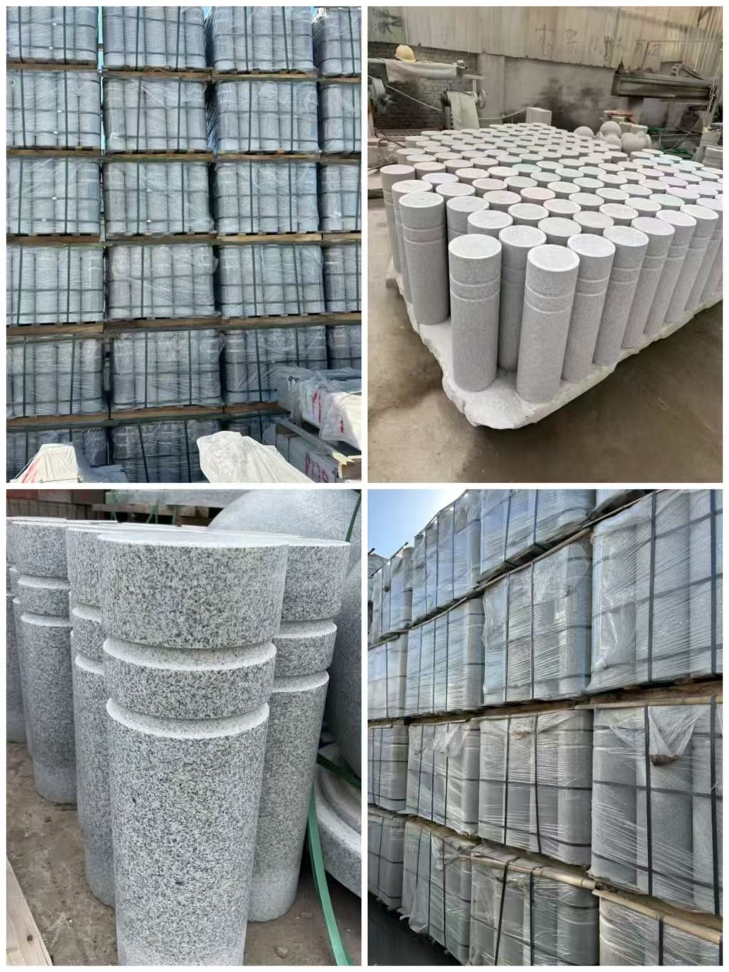 随州 芝麻白花岗岩挡车柱、隔离柱多少钱