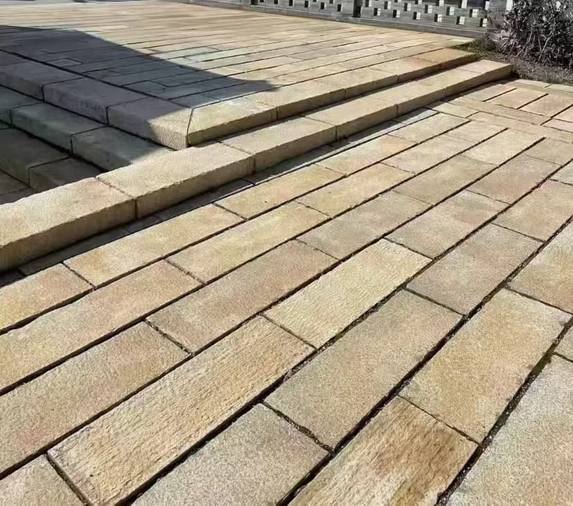 随州仿古石铺装效果