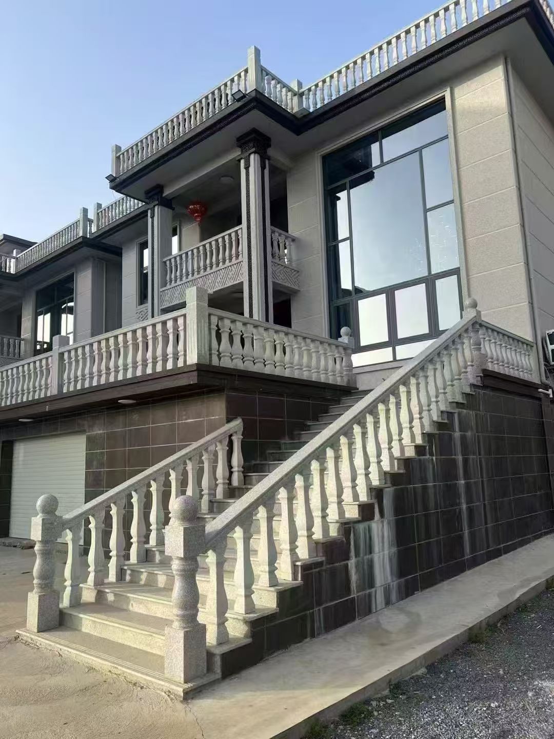 随州 芝麻白别墅阳台栏杆，楼梯栏杆