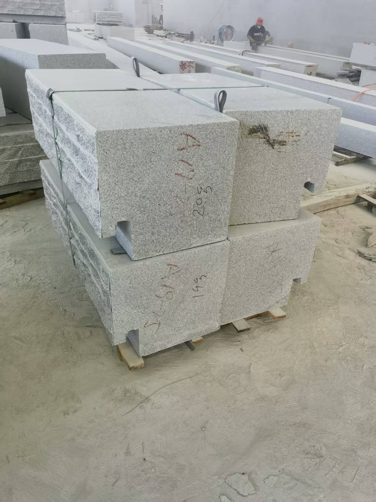 随州 整石坐凳打包