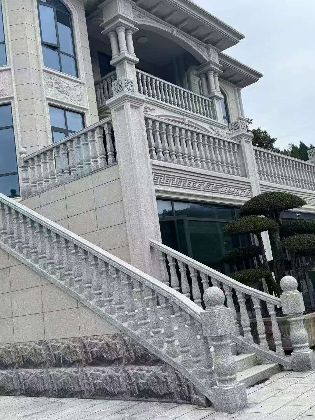 随州 芝麻白别墅，栏杆