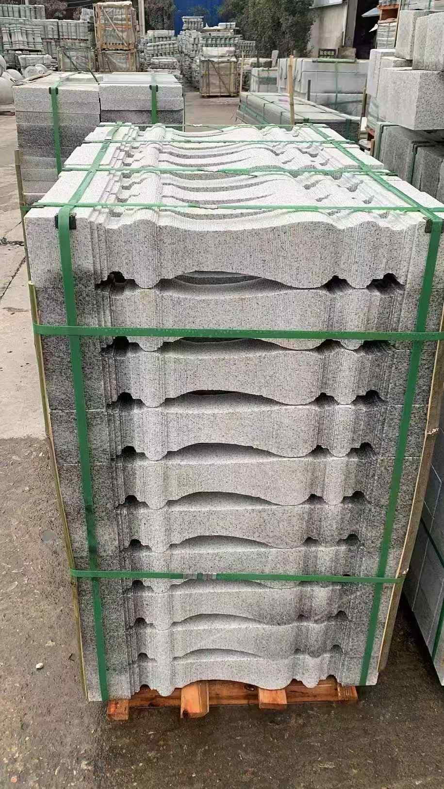 随州 芝麻白方形拉丝面，栏杆花瓶柱