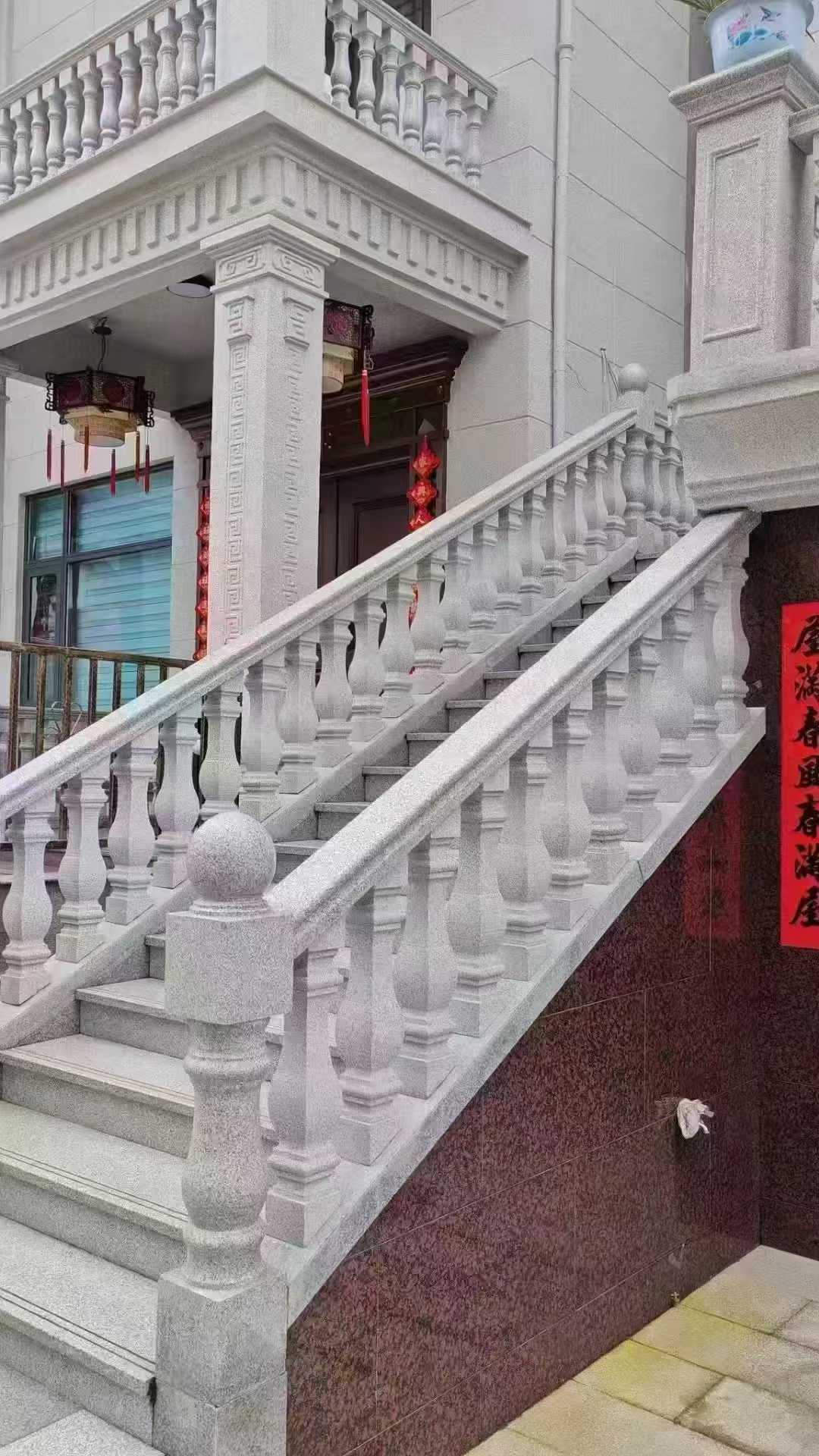 随州 天然石材 阳台庭院护栏、栏杆